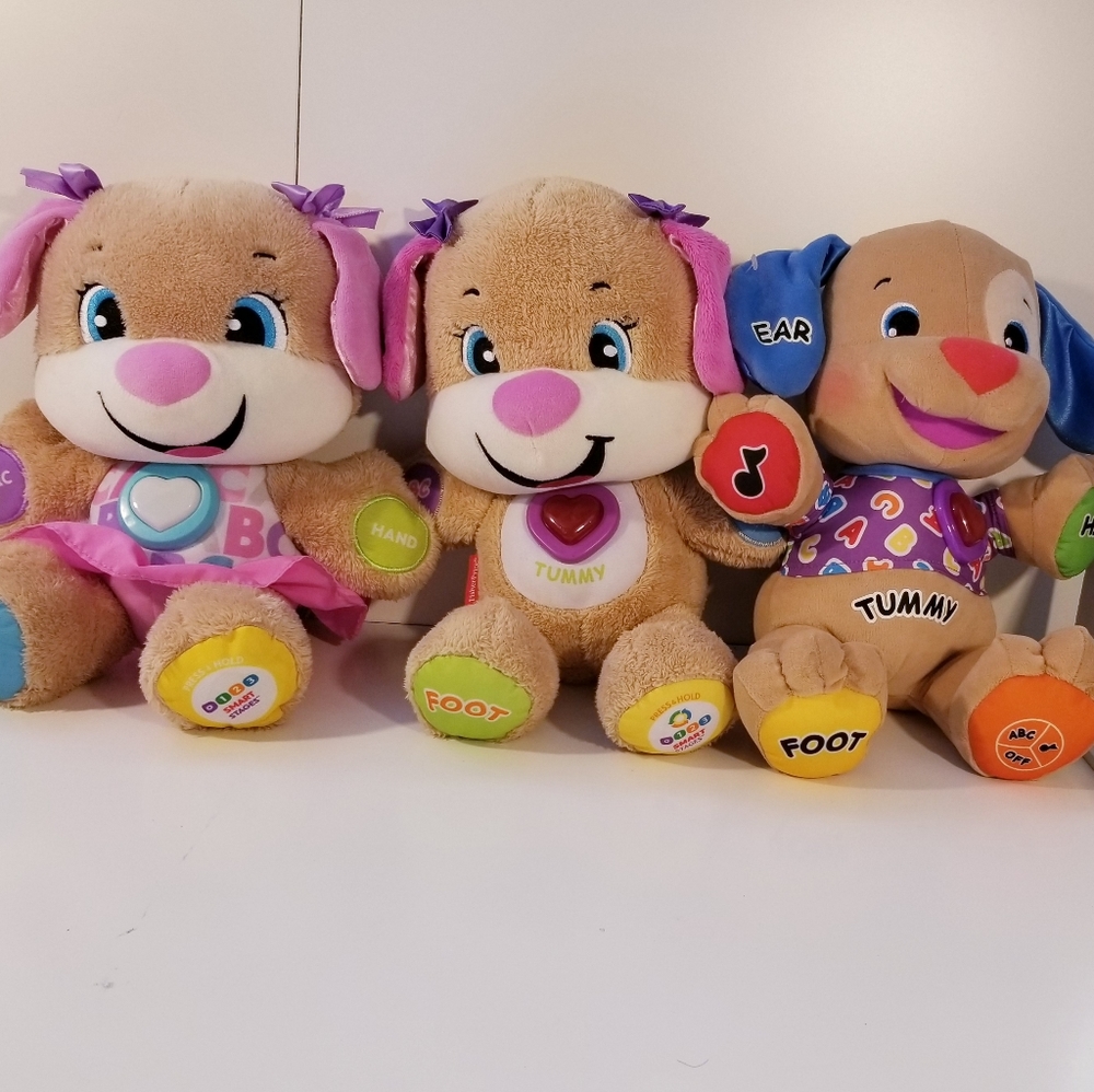 Fisher Price Smart Stages Lot Sis and puppy
